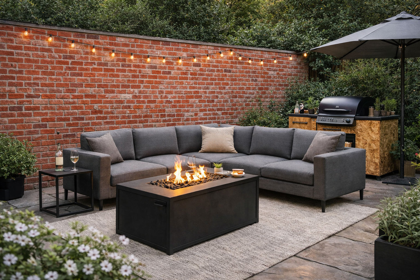 FOCOLARE - pannello finto mattone in EPS Resinato Misura 100x50 Cm spessore 2 cm - RETAIL BOX da 10 pannelli (sviluppano 5 MQ)