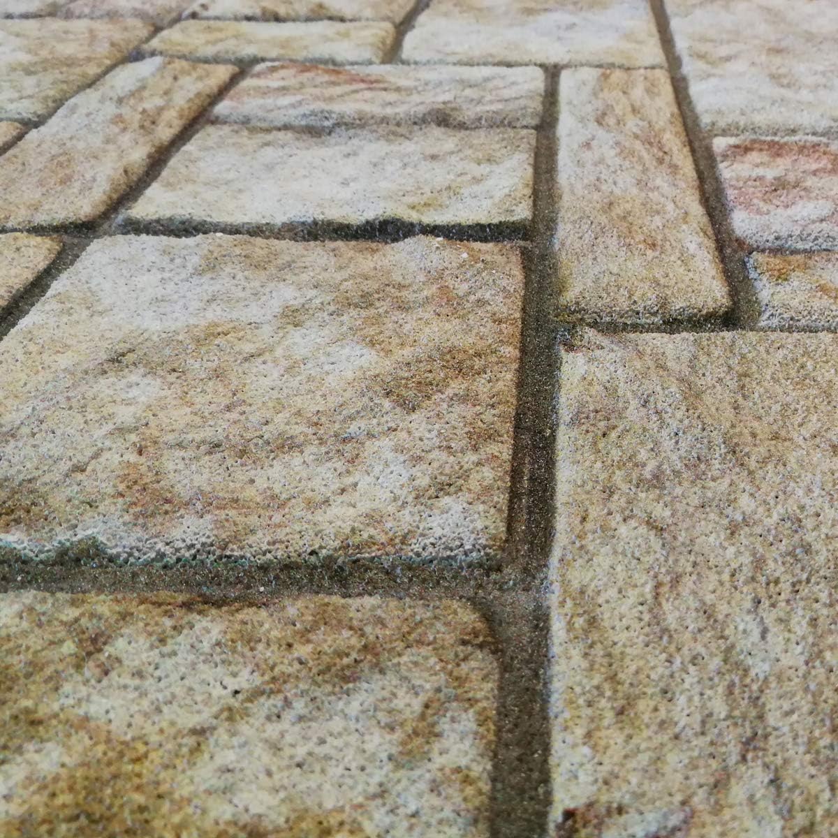SATURNIA Stone - Pannello finta Pietra in EPS Resinato Misura 100x50 cm Spessore 2 Cm - RETAIL BOX da 10 pannelli (sviluppano 5 MQ) - PlastiWood