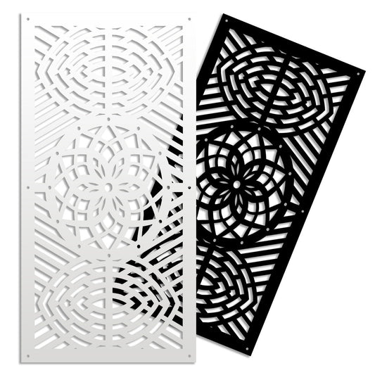 ABBEY ROSE - Pannello in PVC traforato - Parasole - PlastiWood (14552001)