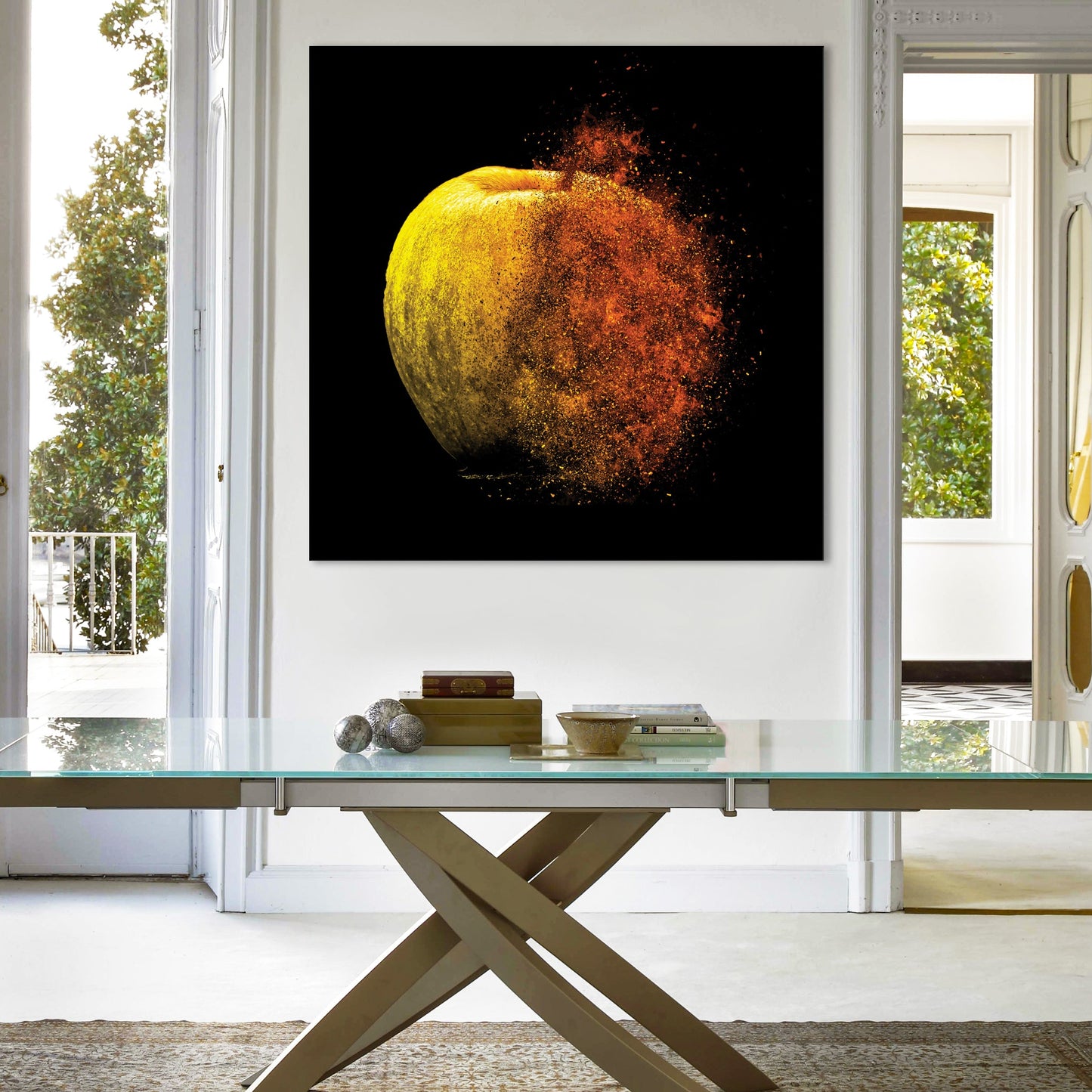 ABSTRACT 1104 - Quadro Canvas su telaio in legno - PlastiWood (14552061)