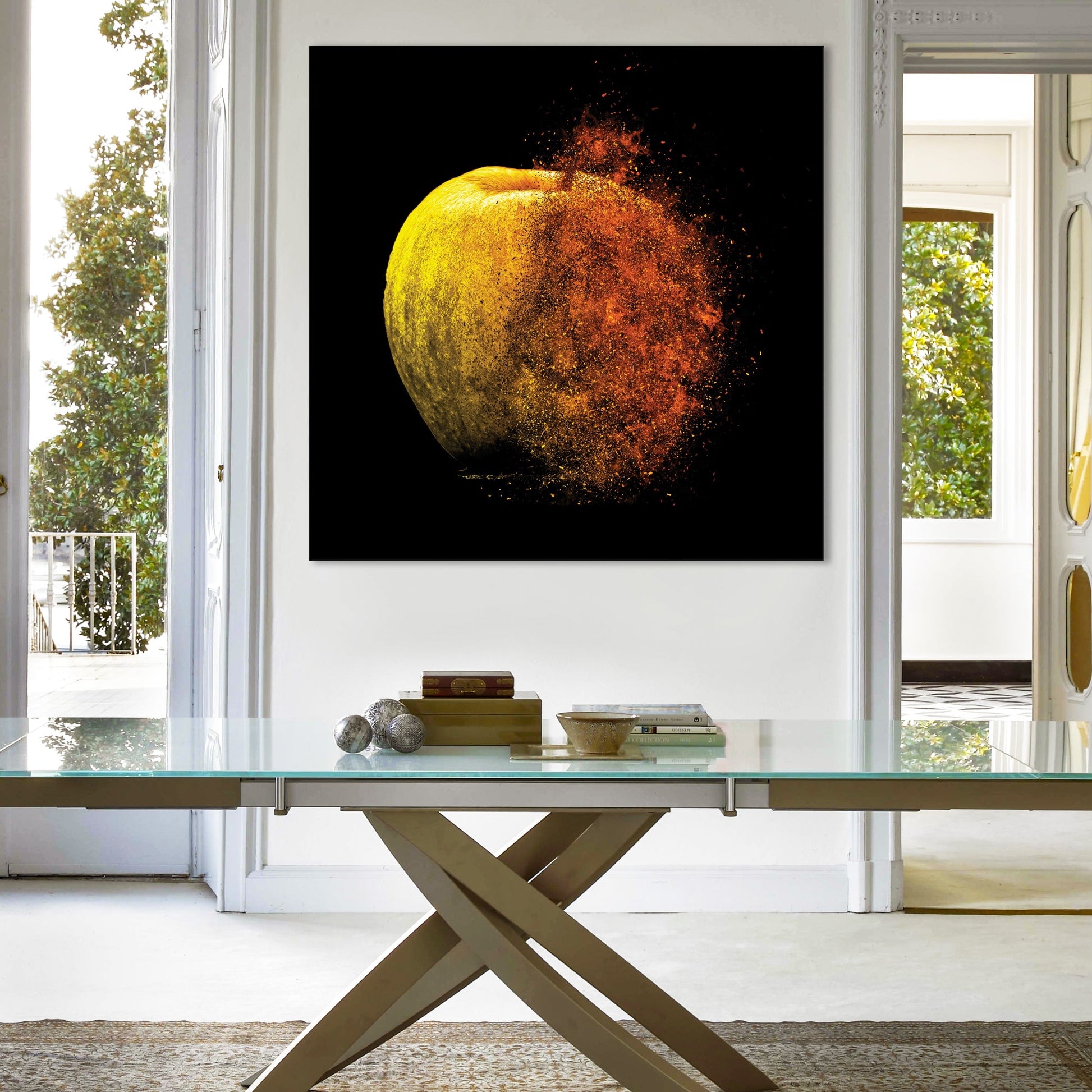 ABSTRACT 1104 - Quadro Canvas su telaio in legno - PlastiWood (14552061)