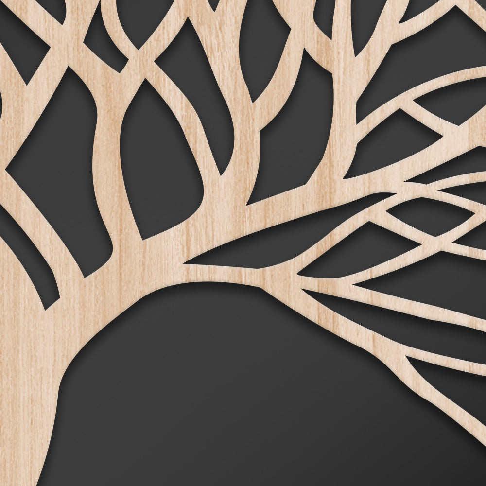 ALBERO - Quadro arredo LASERCUT composito Legno e PVC - PlastiWood (14552212)