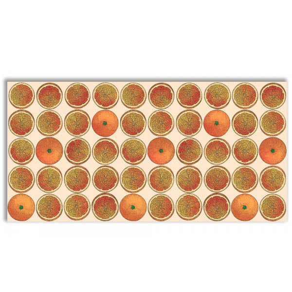 ARANCE - Paraschizzi da cucina in PVC flessibile - Misura 120x60cm spessore 3mm - PlastiWood (14552463)