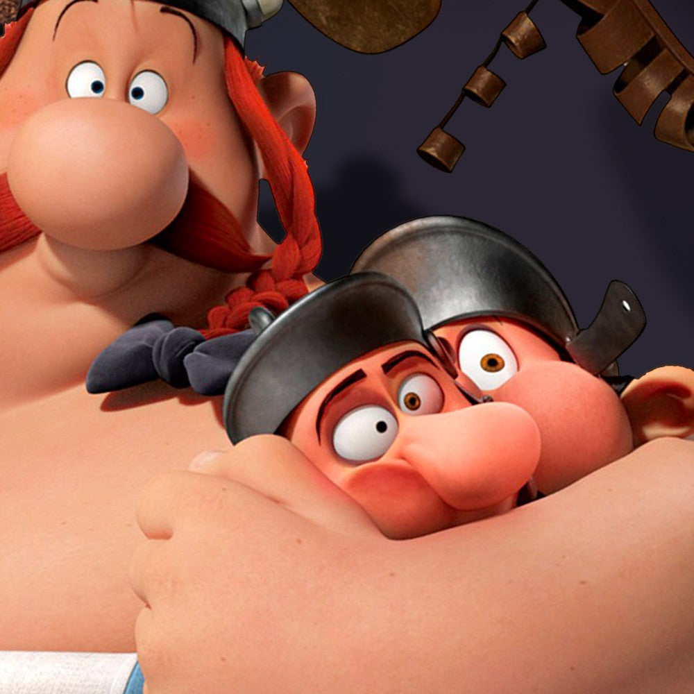 ASTERIX & OBELIX - Adesivo murale parete 3D wall sticker camera bimbi - PlastiWood (14552494)
