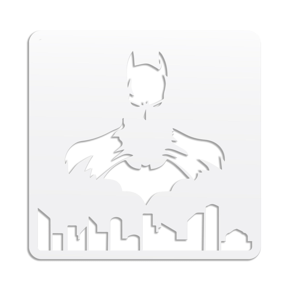 Batman - Quadro moderno in pvc solido 48 x 48cm - PlastiWood (14552730)
