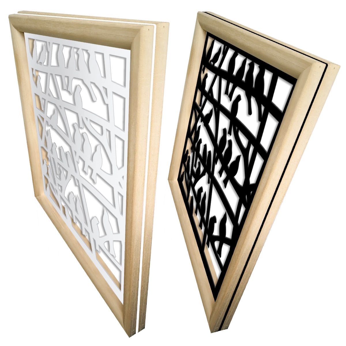 BIRDS - Moduli Decorativi in Legno e PVC - PlastiWood (14552805)