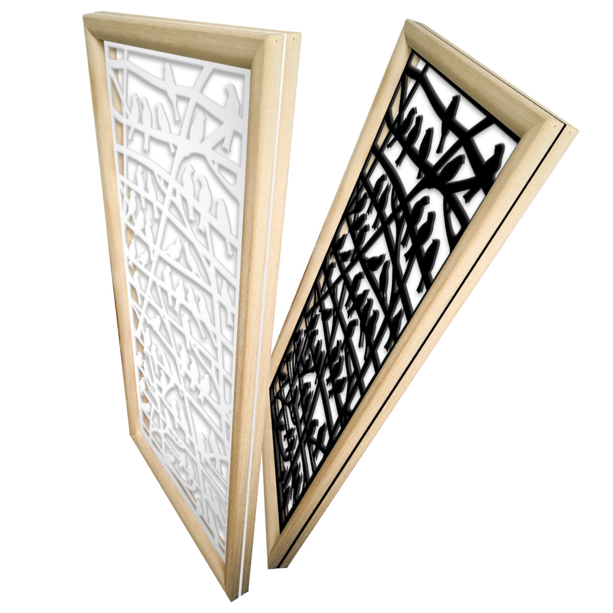 BIRDS - Moduli Decorativi in Legno e PVC - PlastiWood (14552806)