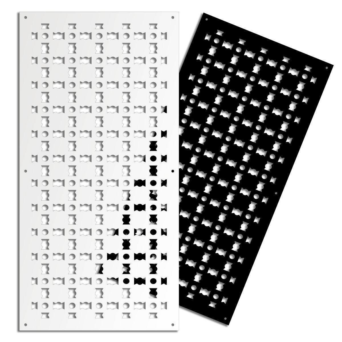 BISCUIT - Pannello in PVC traforato - Parasole - PlastiWood (14552849)