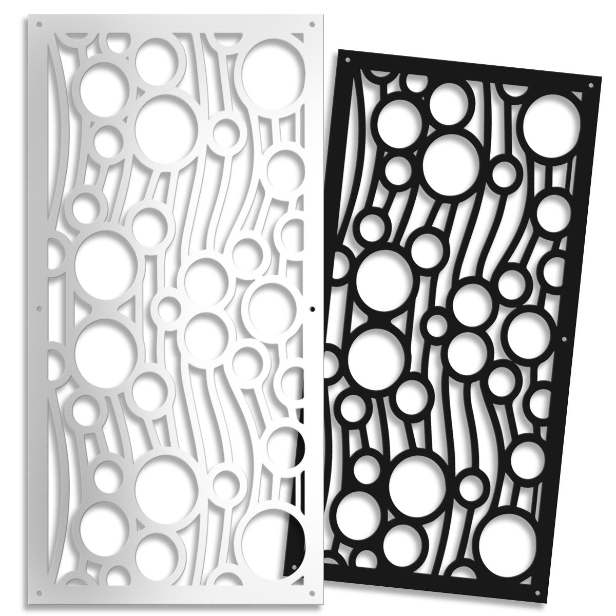 BOLLE - Quadro pannello in forex traforato con 1cm di spessore - PlastiWood (14553025)