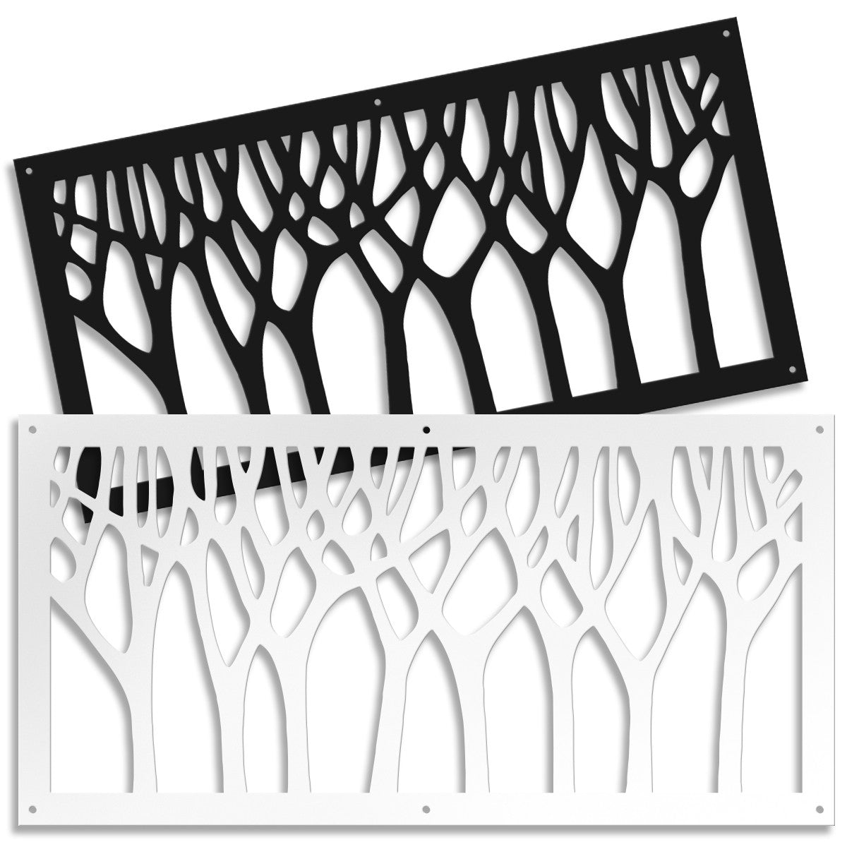 BOSCO - Pannello in PVC traforato - Parasole - PlastiWood (14553060)