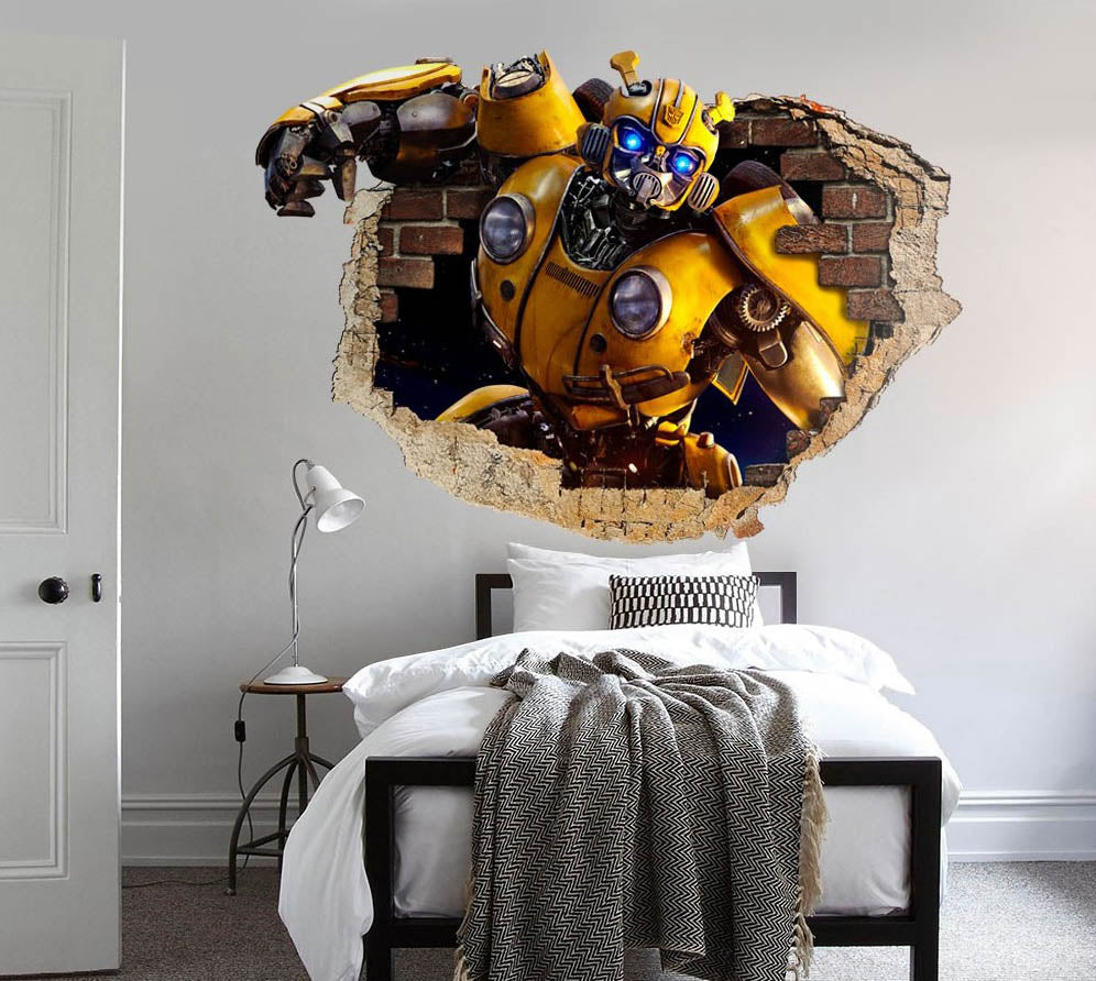 Bumblebee - Adesivi murali parete 3D wall sticker cameretta bimbi - PlastiWood (14553089)