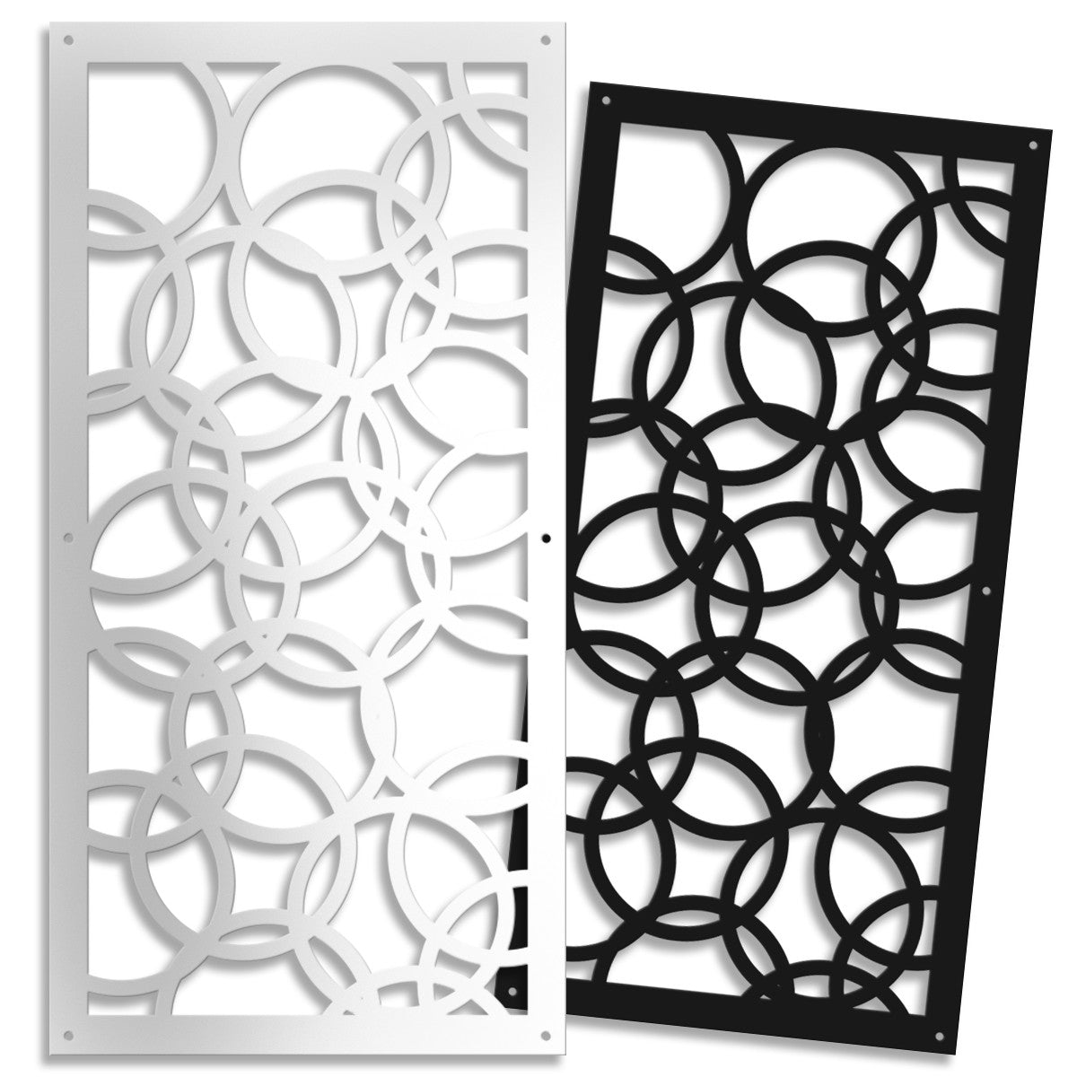 CERCHI SMALL - Pannello in PVC traforato -1cm spessore - PlastiWood (14553309)