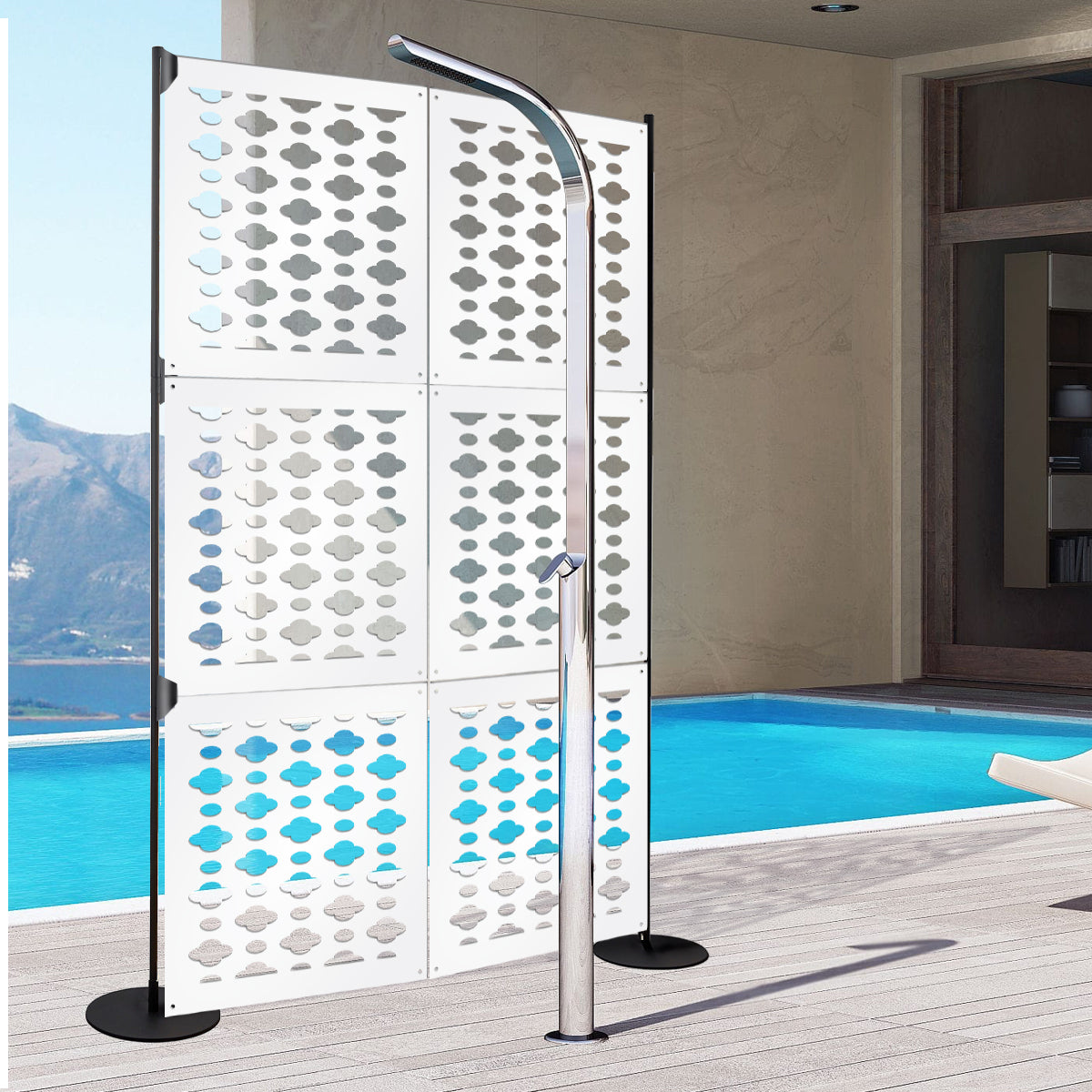 CLOUDS - Pannello in PVC traforato - Parasole - PlastiWood (14553489)