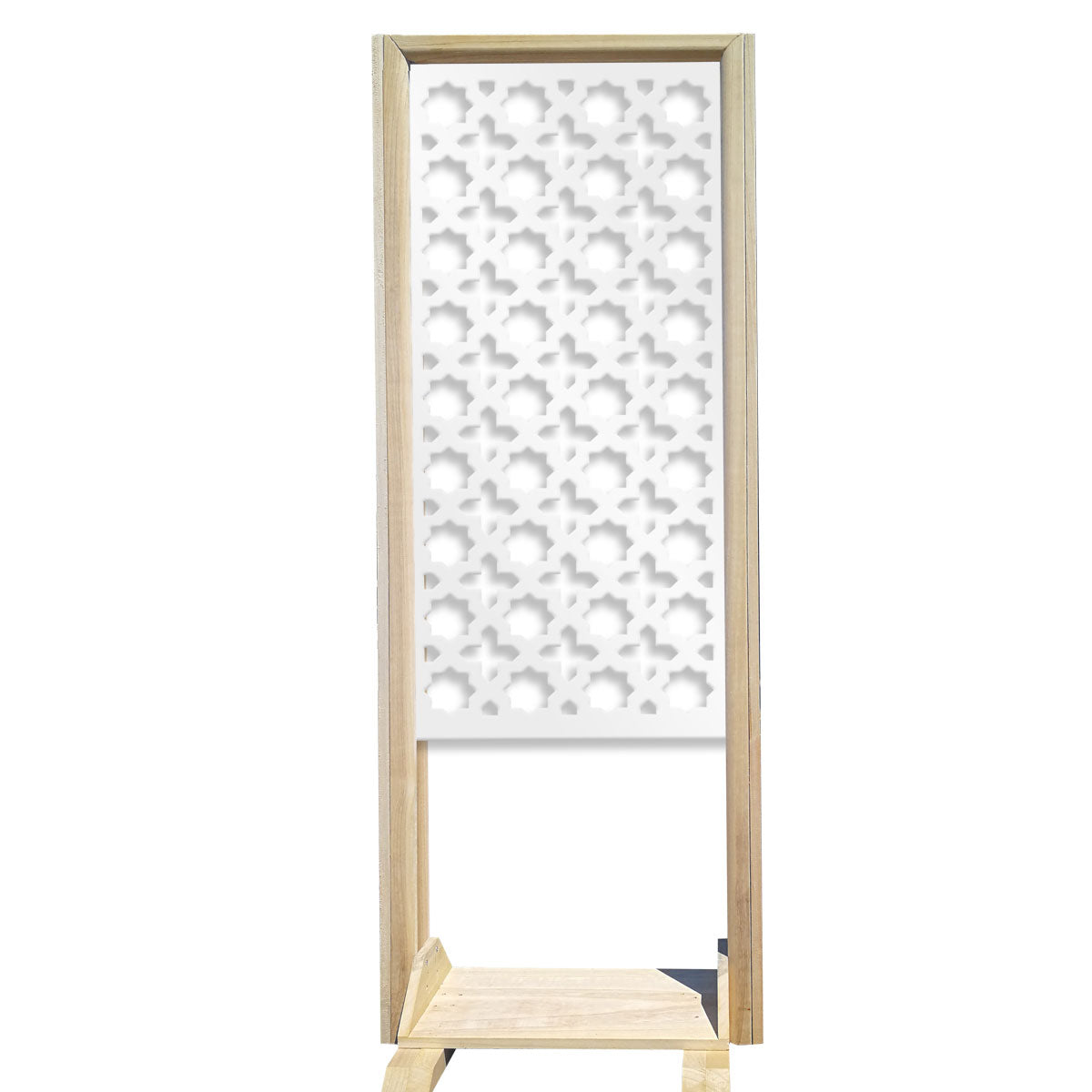 CROSS - Separè - Paravento modulabile - 70x190cm - in Legno e PVC - PlastiWood (14553735)