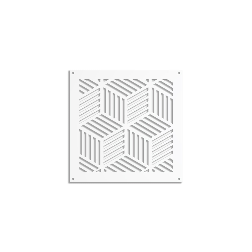 CUBIC - Pannello in PVC traforato - Parasole - PlastiWood (14553803)