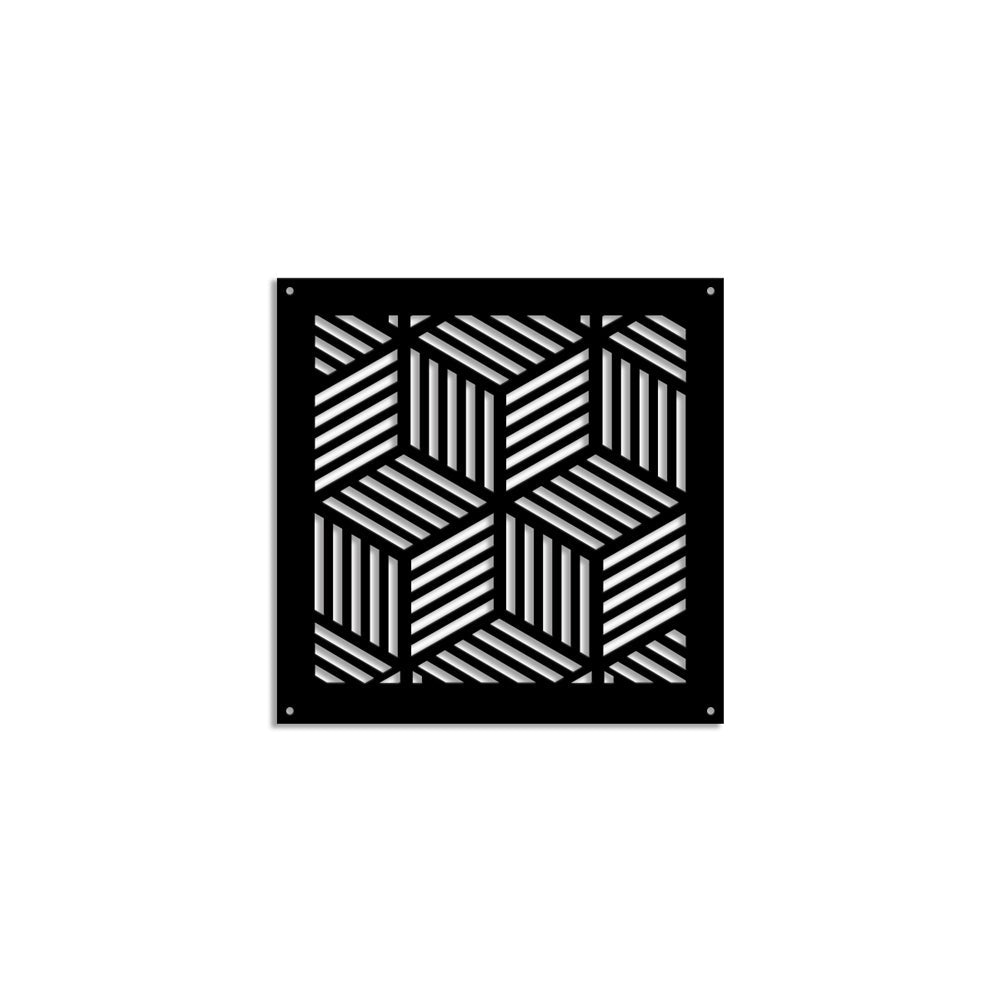 CUBIC - Pannello in PVC traforato - Parasole - PlastiWood (14553804)