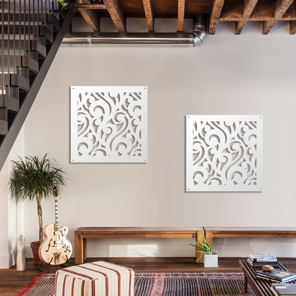 CURL - Pannello in PVC traforato - Parasole - PlastiWood (14553864)
