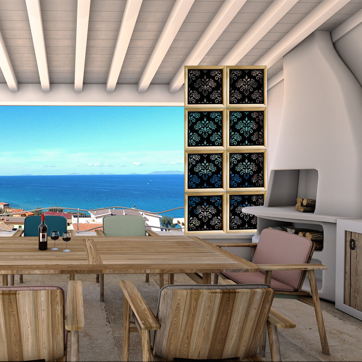 DAMASCO - Moduli Decorativi in Legno e PVC - PlastiWood