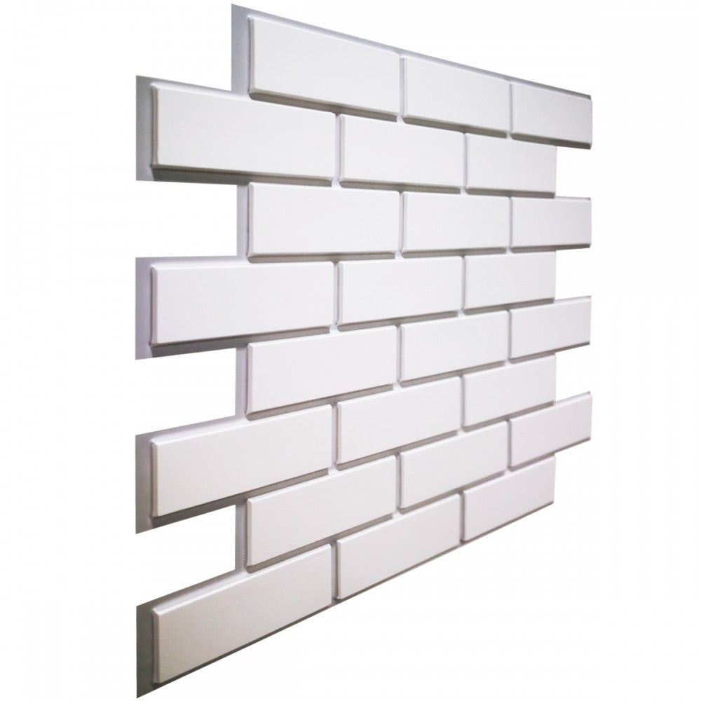 FACTORY - Pannello per parete in PVC a rilievo 3D - 60cmX60cm - PlastiWood(14554303)