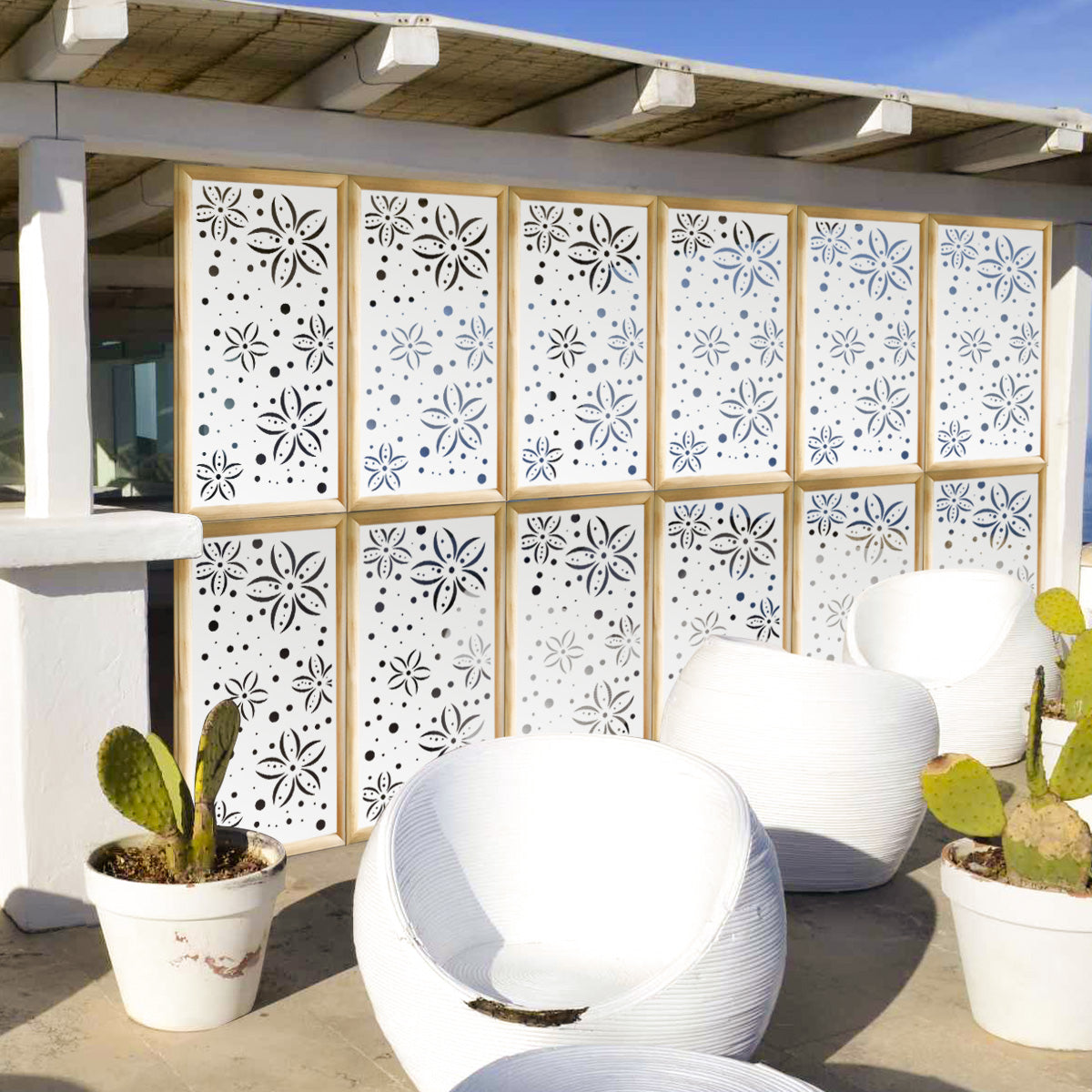 FLOWERS - Moduli Decorativi in Legno e PVC - PlastiWood (14554588)