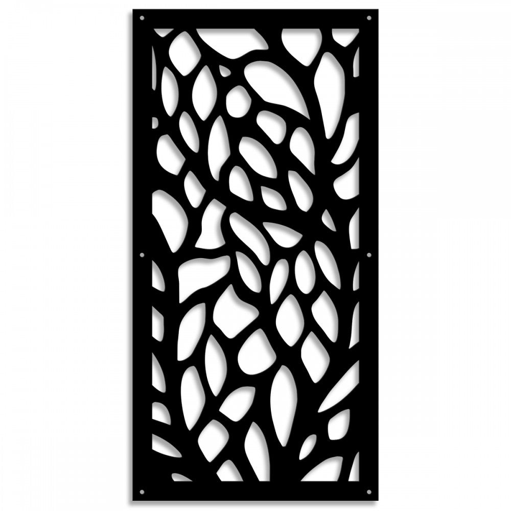 FOGLIE - Pannello PVC traforato spessore 1cm - Parasole - PlastiWood (14554631)