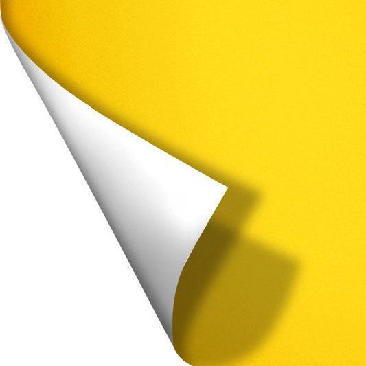 GIALLO - Pellicola polimerica adesiva da 122cm di base - PlastiWood (14554797)