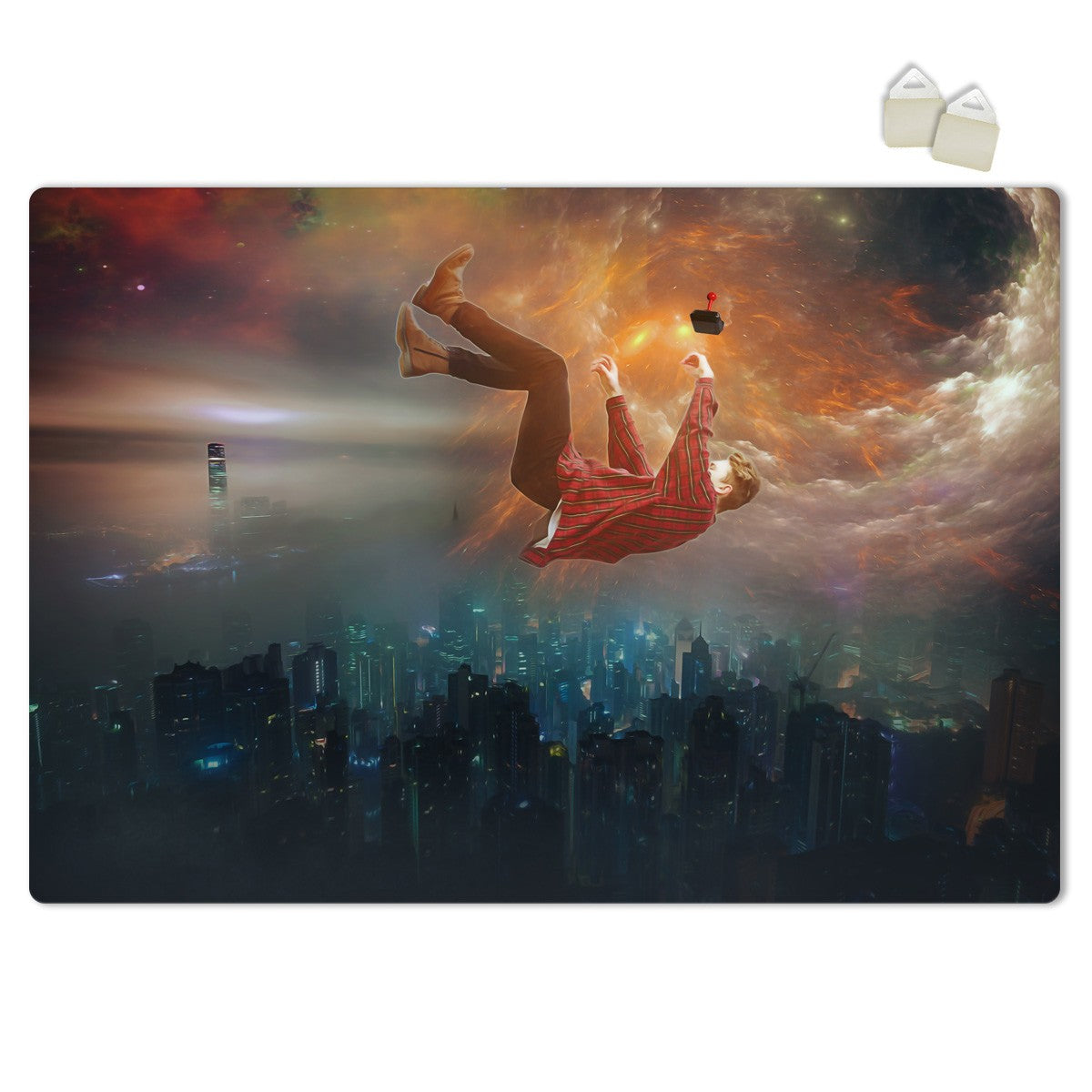 GIOCANDO NEL TEMPO - POSTER in PVC da 3mm - PlastiWood (14554820)