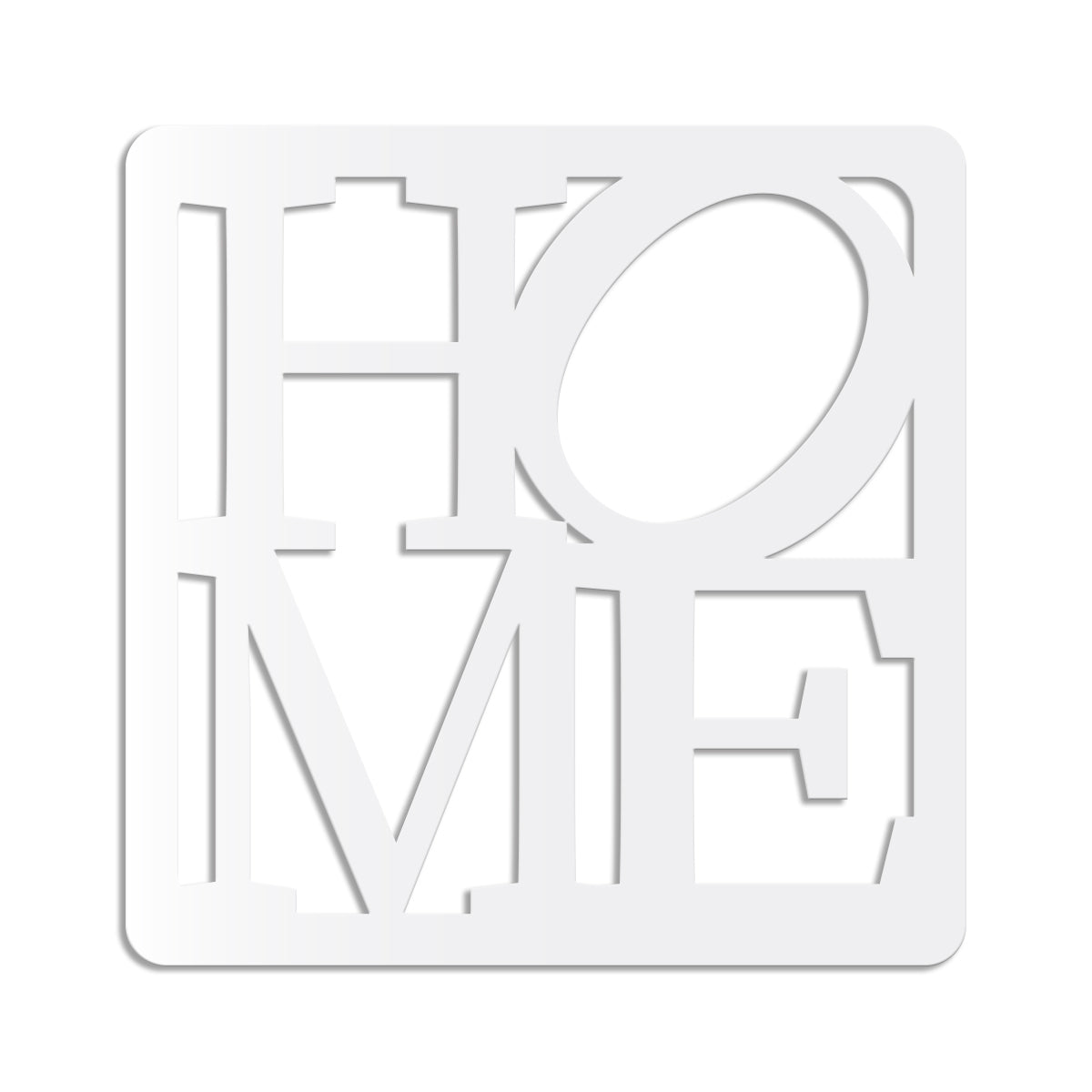 HOME - Quadro moderno in pvc solido 48 x 48cm - PlastiWood(14555016)