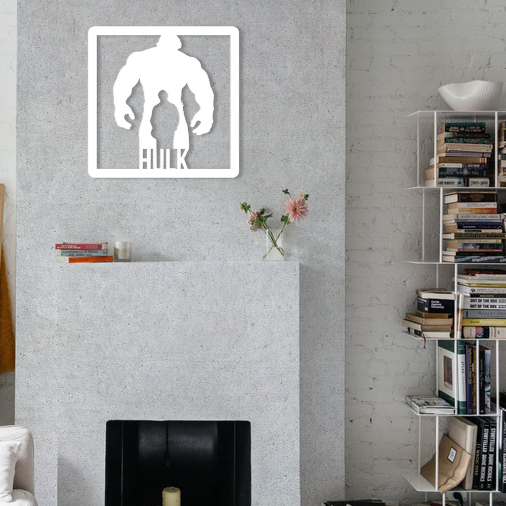 HULK - Quadro moderno in pvc solido 48 x 48cm - PlastiWood (14555101)