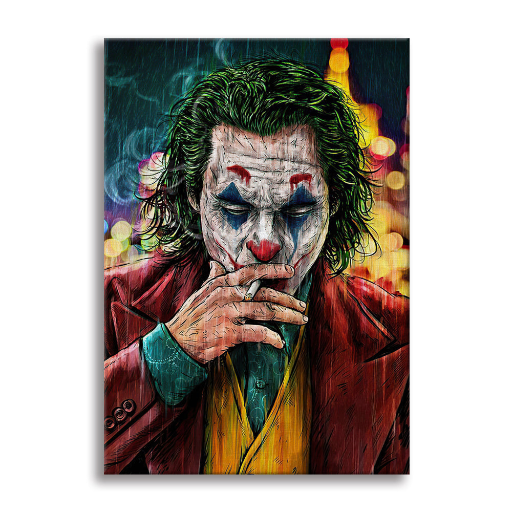 Joker -  Quadro Canvas Contemporaneo su telaio in legno - PlastiWood(14555254)