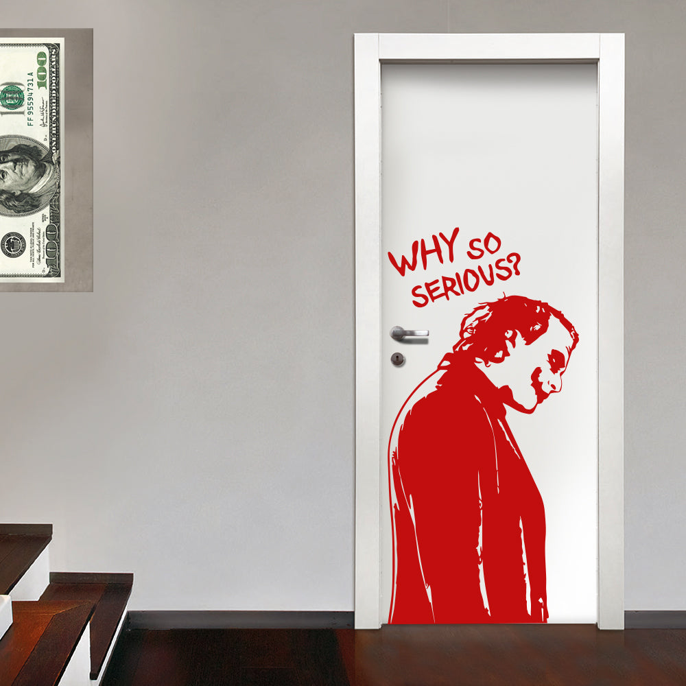 JOKER - Adesivo murale wall sticker in vinile 55x120 cm - PlastiWood (14555260)