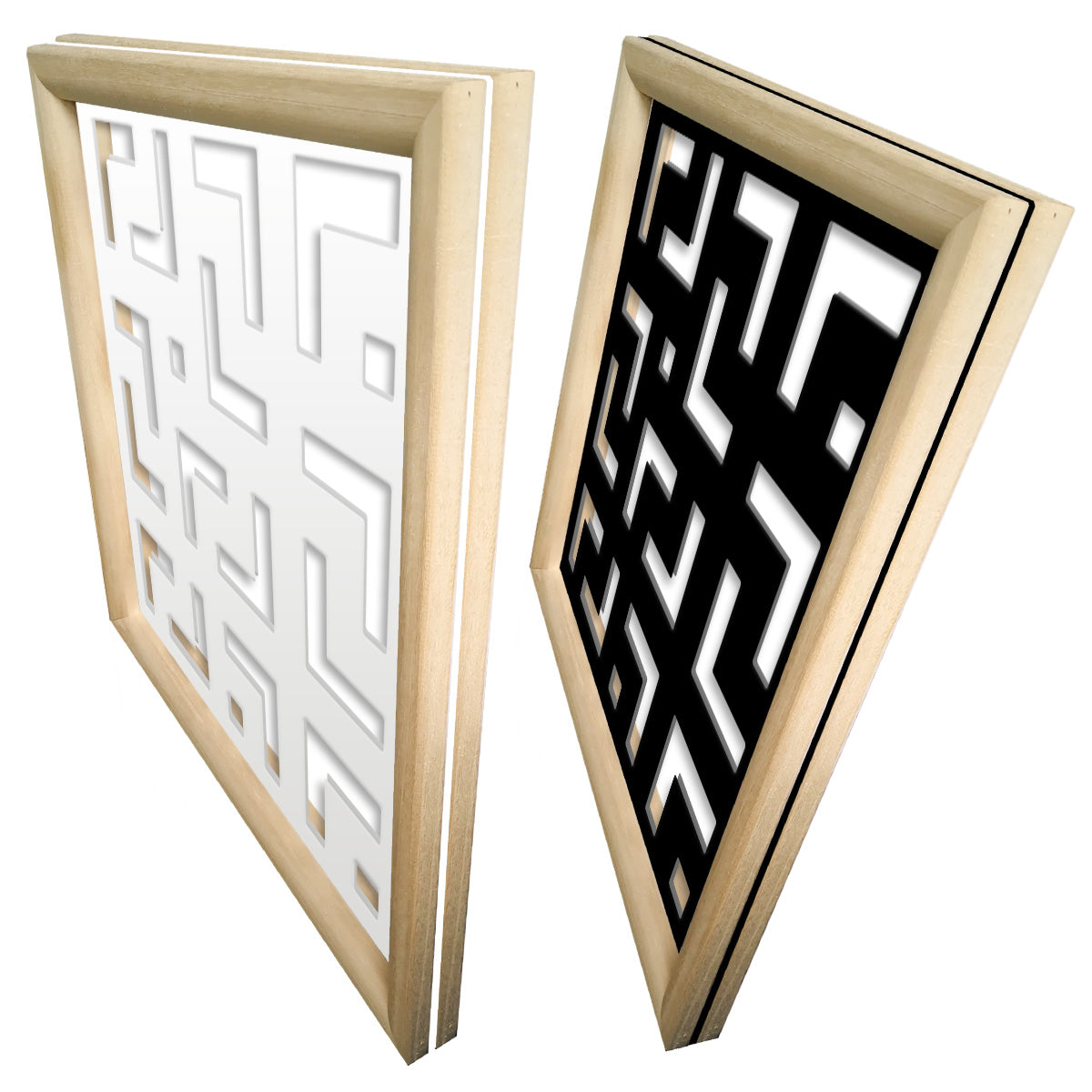 LABYRINTH L - Moduli Decorativi in Legno e PVC - PlastiWood (14555445)
