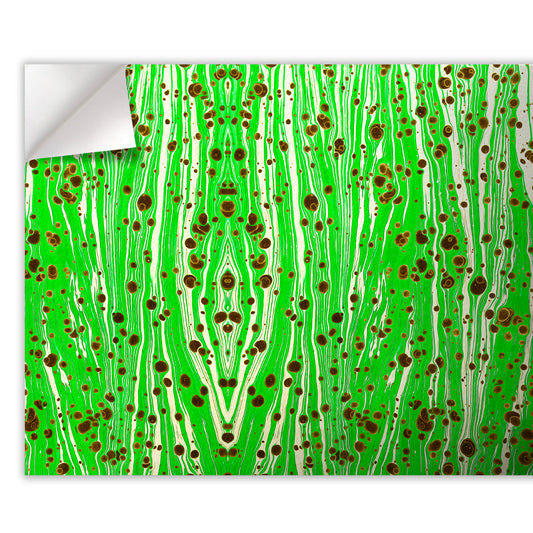 MARBLED PAPER - GREEN - Pellicola adesiva in PVC finitura opaca - PlastiWood