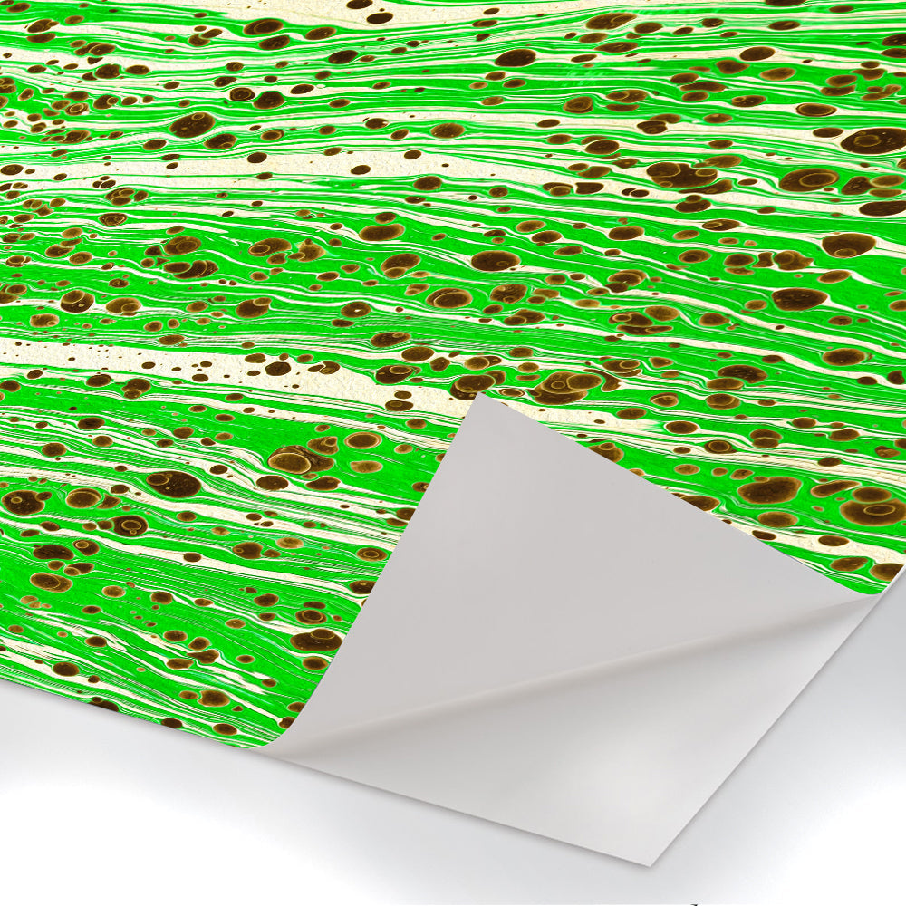 MARBLED PAPER - GREEN - Pellicola adesiva in PVC finitura opaca - PlastiWood(14555850)