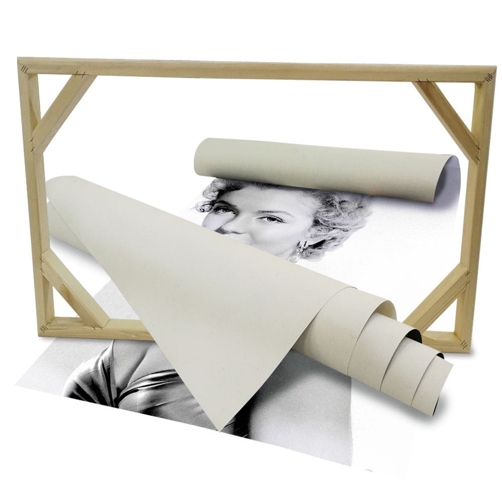 Marilyn Monroe - stampa su tela in alta definizione con telaio in legno - PlastiWood(14555857)