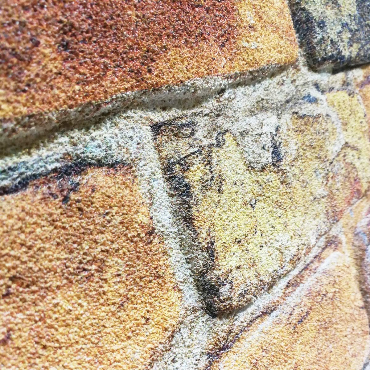 MATTONCINO COPPER pannello finto mattone in EPS Resinato Misura 100x50 Cm spessore 2 cm - PlastiWood(14555905)