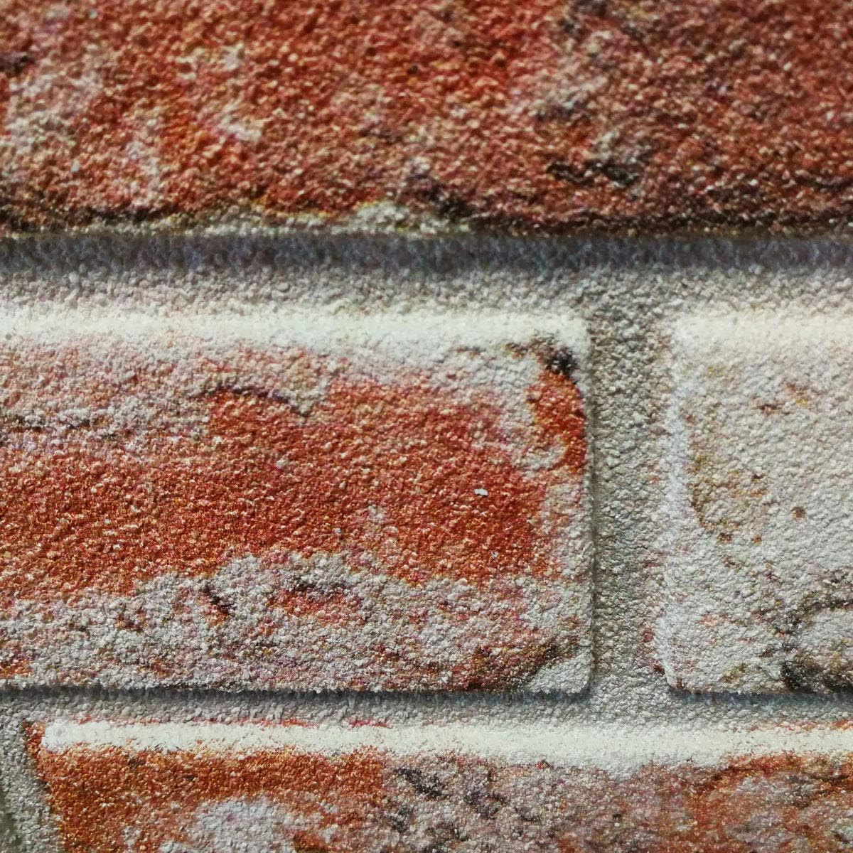 MATTONCINO ROSSO pannello finto mattone in EPS Resinato Misura 100x50 Cm spessore 2 cm - PlastiWood(14555911)