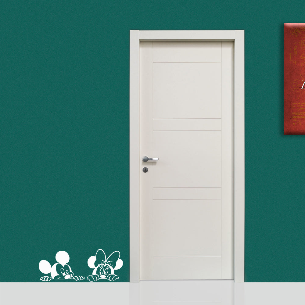 MOUSE - Adesivo murale wall sticker in vinile 70x30cm - PlastiWood (14556159)