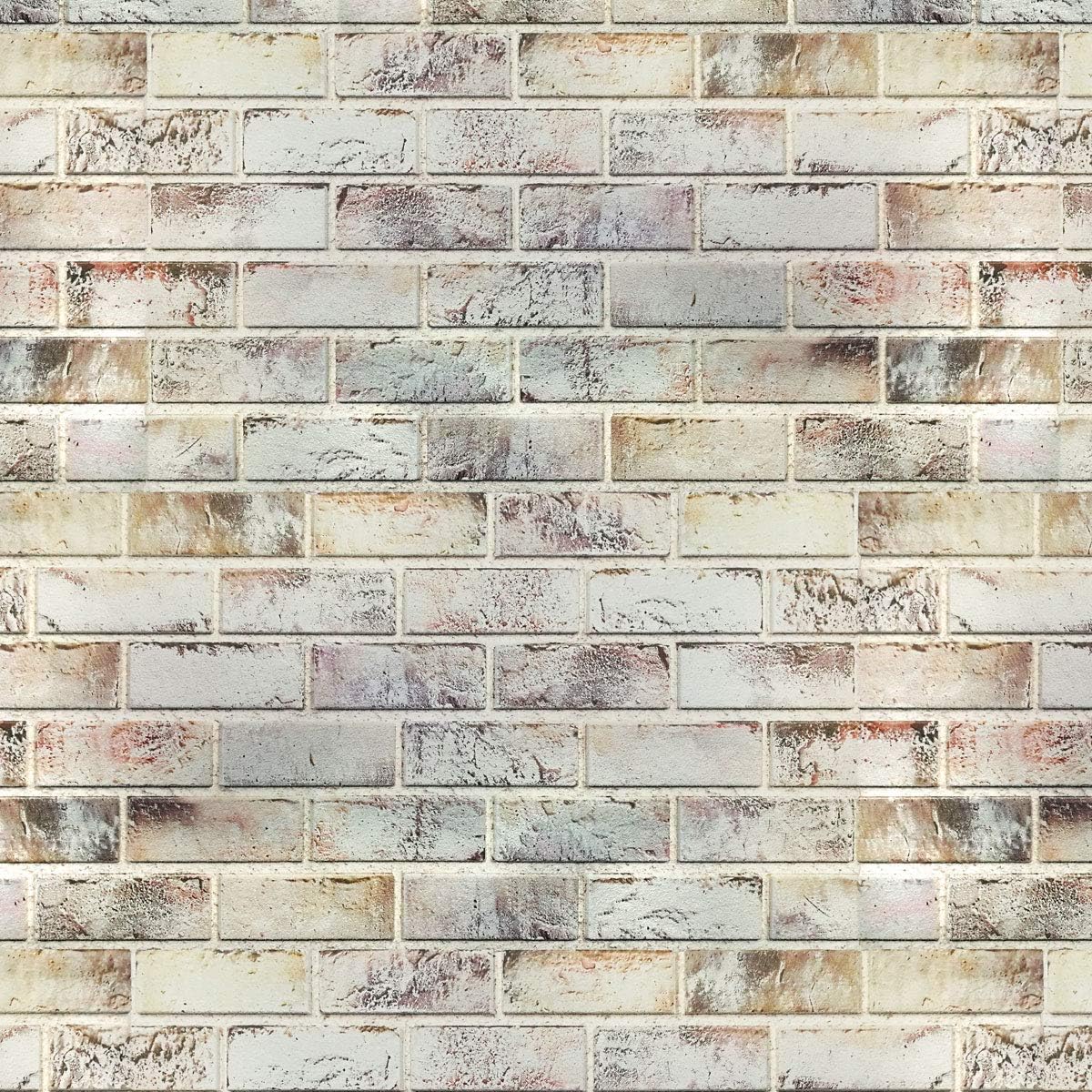 MURALES Pannello finto mattone in EPS Resinato finitura ruvida Misura 100x50 Cm spessore 2 cm - PlastiWood (14556164)