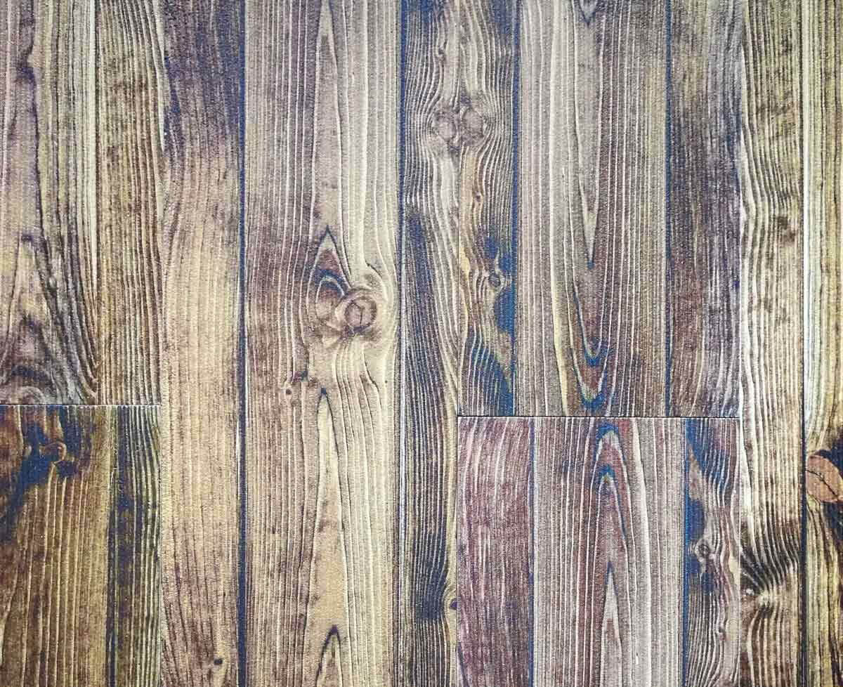 NOCE pannello finto legno in EPS resinato listello misura 100x25 cm. Pezzi 4 totale 1 mq - PlastiWood(14556298)