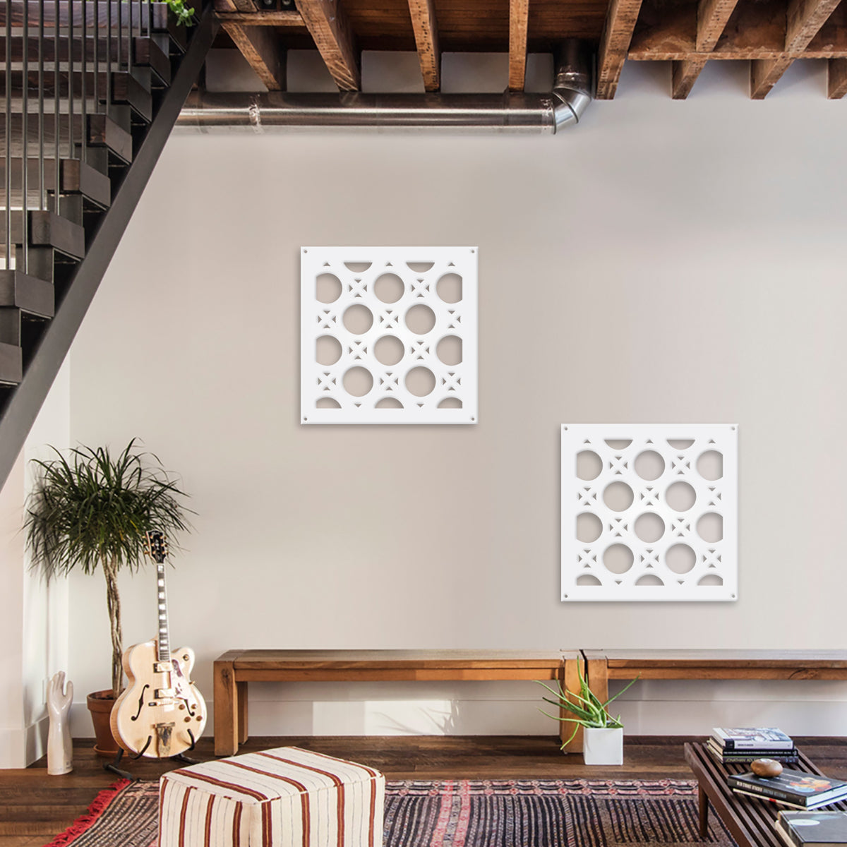 NOTTINGHAM - Pannello in PVC traforato - Parasole - PlastiWood (14556340)