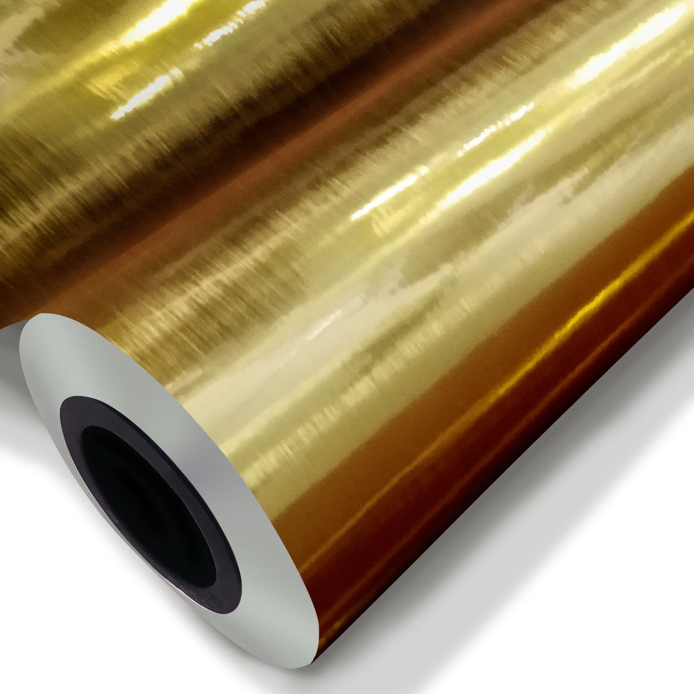 ORO SPAZZOLATO - Pellicola adesiva metallizzata - 122cm di larghezza - PlastiWood(14556401)