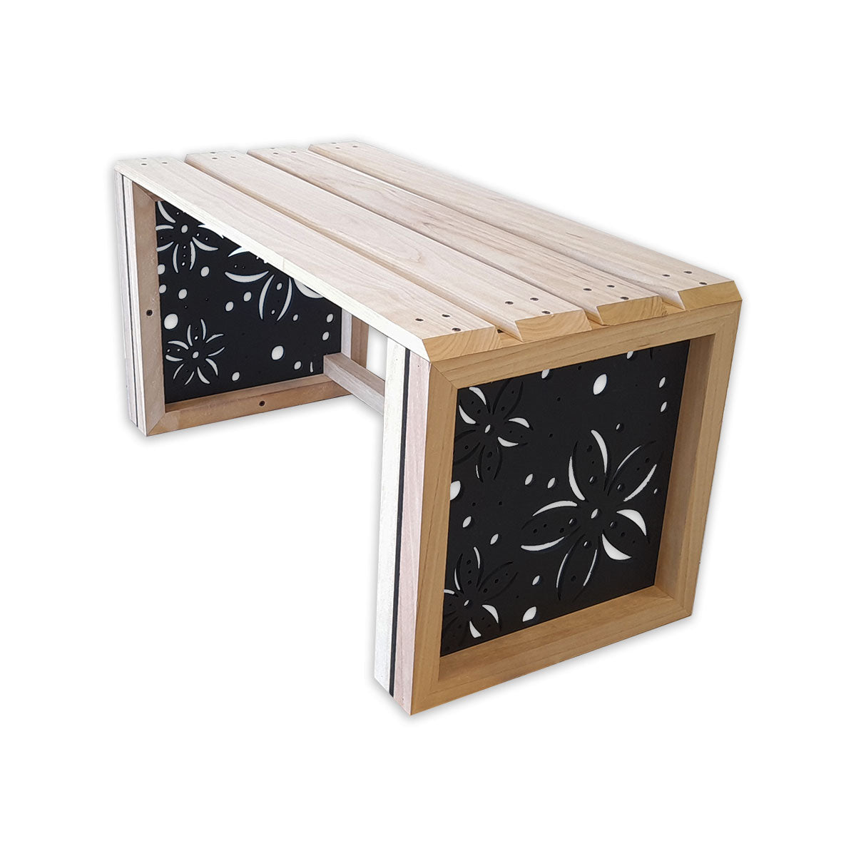 Panchina In Legno E Pvc Per Interno Ed Esterno Mod. FLOWERS - PlastiWood (14556444)