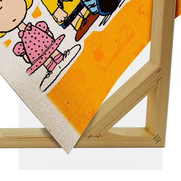 Peanuts - Quadro Canvas su telaio in legno - PlastiWood(14556543)