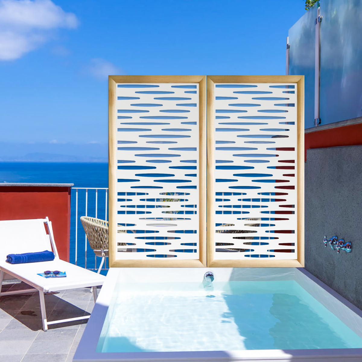 PUDDLE - Moduli Decorativi in Legno e PVC - PlastiWood (14556944)