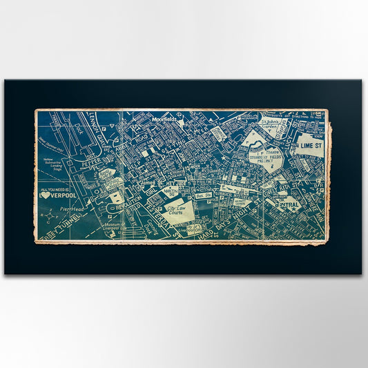 Quadro Canvas su telaio in legno BEATLES SONGS - PlastiWood (14557006)