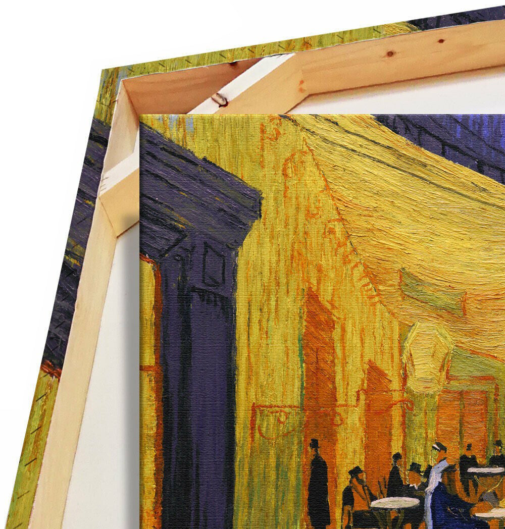 Quadro Canvas su telaio in legno Night Cafee - Van Gogh - PlastiWood(14557018)