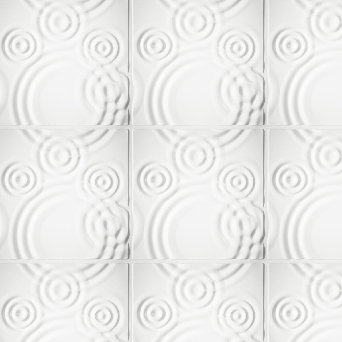 RAIN DROPS - Pannello per parete in PVC a rilievo 3D - 59,5cmX59,5cm - PlastiWood(14557115)