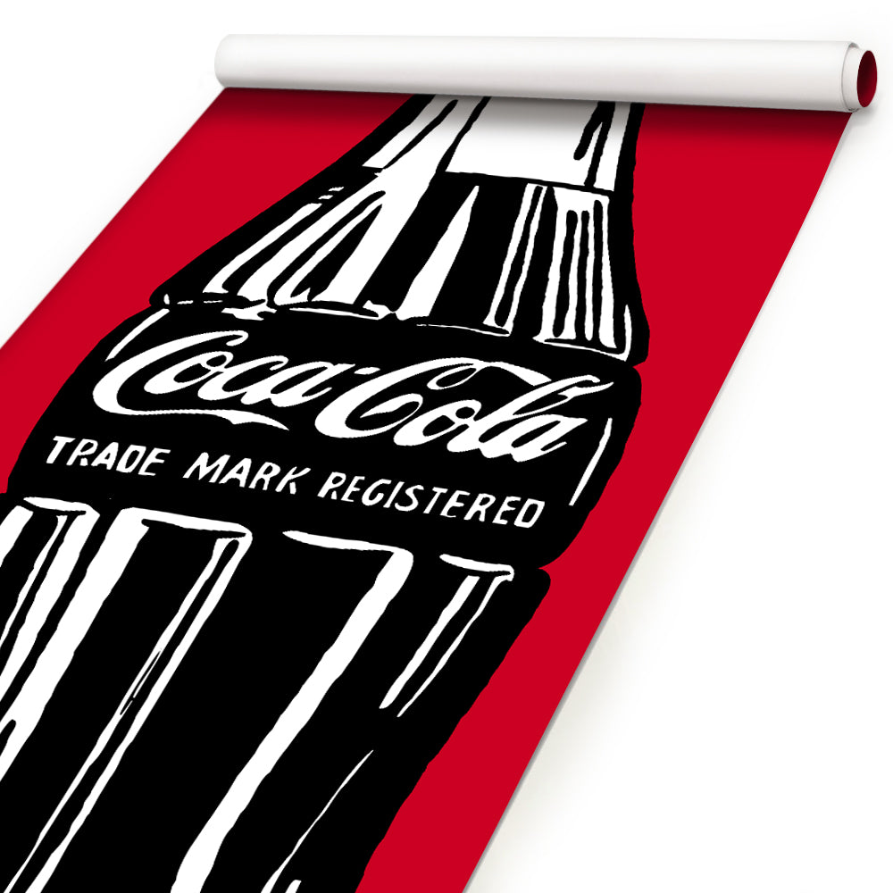 Rivestimento adesivo per porte interne - Coca Cola - PlastiWood(14557222)