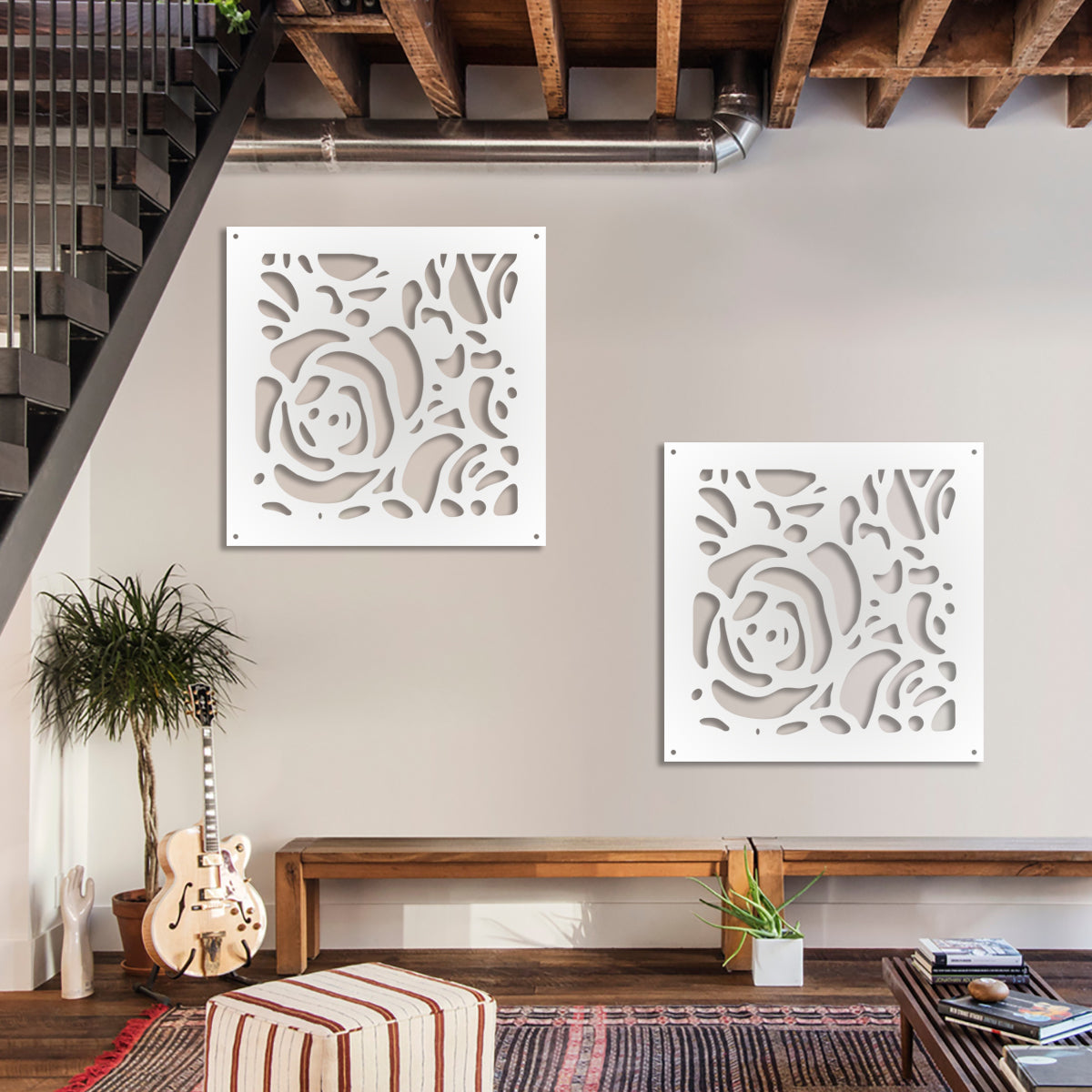 ROSES - Pannello in PVC traforato - Parasole - PlastiWood (14557403)